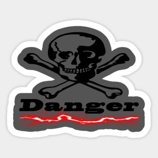 Danger Sticker